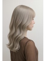 ミー 岡崎(mii)&nbsp;miiシルバーグレージュ[岡崎/稲熊/ブリーチ/デザインカラー]