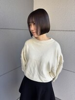 ヘアーアイストゥーレ(HAIR ICI TRE)&nbsp;ぷつっとボブ切りっぱなしボブミニボブ