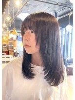 キーゴ 博多(KY-GO.)&nbsp;レイヤーカット/ナチュラルブラック