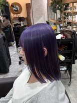 シールドヘアー 沖縄 新都心(C'LD Hair)&nbsp;パープルカラー/那覇美容室/新都心美容室
