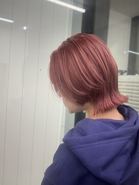 ヘアースマイルクー(HAIR SMILE COEUR) 【COEUR/YUI】ピンク/ウルフカット