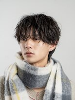 オーシャントーキョーオーバー 渋谷(OCEAN TOKYO OVER)&nbsp;韓国ヘアニュアンスコンマバングセンターパートフェザーパーマ