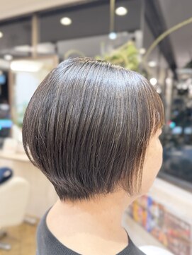 シュヴー 築地(CHEVEUX) 丸みショート/40代/50代/60代/