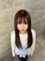 ルイス(L'wis)&nbsp;顔周りレイヤー，ブリーチなしブラウン