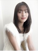 美髪ロングレイヤーレイヤーカットミディアムレイヤーワンカール