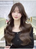 大人上品な韓国風レイヤーカット