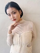 トリコ トウキョウ アヴェダ 表参道店(tricot TOKYO AVEDA)&nbsp;レイヤーボブ/顔まわりレイヤー/ボブ/外ハネボブ/小顔/表参道