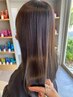 【自然な艶髪へ導きます】似合わせカット+髪質改善ストレート [袋町]