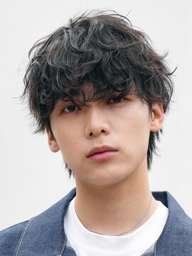 バイフィフス 原宿/表参道(by fifth) 原宿ラウンドマッシュカットルーズパーマシャドウパーマ刈り上げ