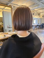 バロシェアサロン(balo. share salon)&nbsp;切りっぱなしタッセルボブ×ミニボブ