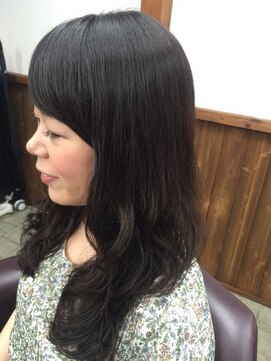 美容室 アーク ロングスタイルの柔らカール