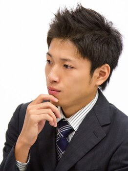 《カット+シェービング\4800》経験豊富なメンズオーナーのカットに定評あり！デキる男の印象を創るサロン。