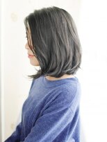 ヘアメイク ナル(hair make nalu) かきあげ前髪の大人カール