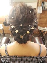 ヨシデン パーティーヘアアレンジ