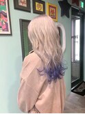 ホワイトカラー×ラベンダーパープル
