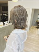 ボブウルフ×ハイライトカラー×ボブレイイヤー