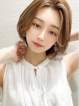 シルクレイ 吉祥寺店(Silk-lei) 大人かわいい小顔外ハネボブ,フェスフレーミング20代30代/吉祥寺