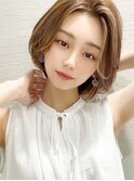 大人かわいい小顔外ハネボブ,フェスフレーミング20代30代/吉祥寺