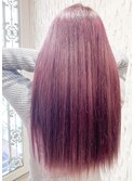 ピンクパープルヘア