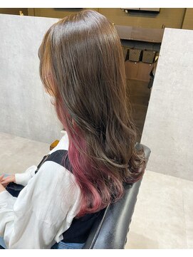 ネロ(Nero) インナーカラーピンク　#大和