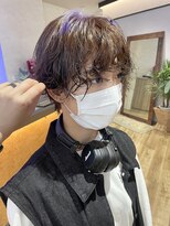 リコ(RiCO)&nbsp;クリームパーマ×ハンサムショート　町田　髪質改善