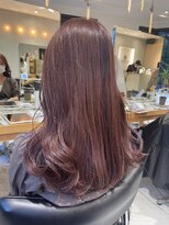 ヘアサロン ガリカ 表参道(hair salon Gallica)&nbsp;大人ゆるふわラベンダーココアブリーチなしダブルカラー