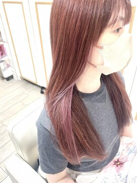 アルクバイネオリーブ 荻窪店(arc by neolive) ピンク系イヤリングカラー♪