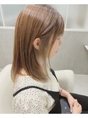 ふんわりインナーカラー