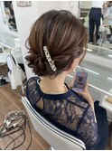 綺麗系アップスタイル