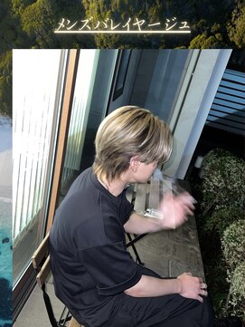 ガイズ ヘアー イサミ(GUY'S HAIR 133) メンズバレイヤージュ/ハイライト/マッシュウルフ