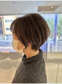 20代30代40代小顔ひし形ショートボブ #半個室