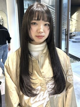 シティ(CITY) 姫カット レイヤーカット 韓国ヘア 表参道