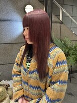 ゼスト フィーノ(ZEST fino) 【中野花純】一回のブリーチでできるレッドカラー♪