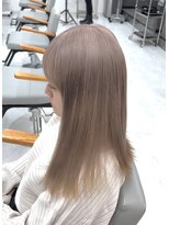 グラム 岡崎南店(gram)&nbsp;ハイトーン_髪質改善_ミルクティベージュ_ケアブリーチ_125