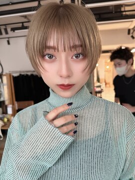 サンド 池袋(sand) レイヤーマッシュ#フルバング#似合わせカット