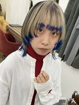 フィン(fin,)&nbsp;ハイライト/波巻き/マッシュパーマ/ウルフ/インナーグレージュ