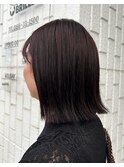 2024 切りっぱなし×レッドブラウン