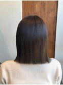【ビフォー→アフター】切りっぱなしボブ【cher西宮北口：MAYA】