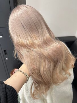 ベレーザ 渋谷(BELEZA) 8745ブロンドミルクティーアッシュハイトーンカラーワンホンヘア