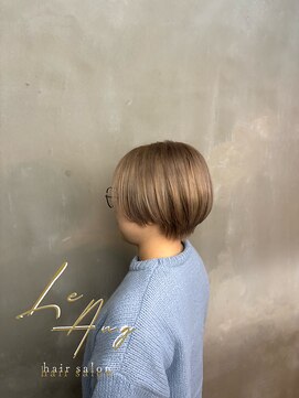 レアング(LeAng) ミルクティーベージュ