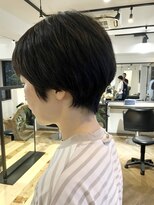 ファイブシーン アオヤマ(5SCENE AOYAMA)&nbsp;マッシュショート刈り上げショート丸みショートベリーショート