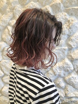 モアナバイヘッドライト 浦添店(Moana by HEADLIGHT) Moana【浦添】#ハイライトカラー#ボブ  #20代30代40代50代