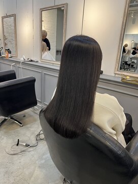 ラム(L'am) 黒髪風カラー/透明感カラー/グレージュ/艶髪