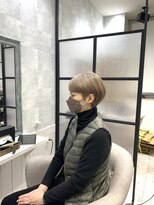 イーズ バイ インス(Yeeee.s by INCE)&nbsp;白髪ぼかし/白髪改善カラー/ショート/透明感カラー/脱白髪染め