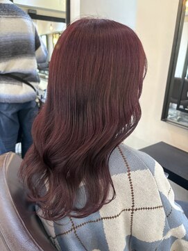 サロンドミルク 溝の口店(salon de MiLK) ワインレッド