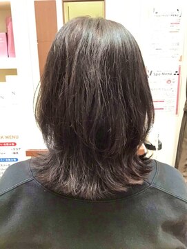 美容室ヒラトヤ 都南店 立体感ふわふわくびれボブ×20代30代大人可愛い小顔スタイル