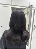 透明感/韓国/暗髪/ラベンダーブラウン