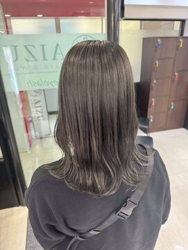 アイズ 本厚木(AIZU) グレージュ　髪質改善トリートメント