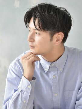 ロアー ヘアー マチルダ 千葉店(RAWR hair MATILDA) 【RAWR】無造作束感黒髪ナチュラル人気流行センターパート