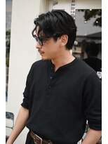 フォーコーナーズカットショップフェイビーズ 名古屋西(FourCornersCutShop favey's)&nbsp;ルーズセンターパート